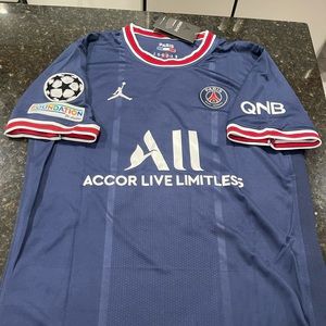 Sergio Ramos PSG home soccer jersey